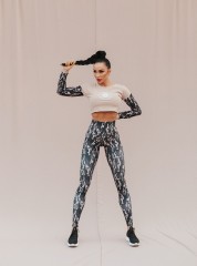 Топ Fitzona BROWN TOP LONG SLEEVE BROWN MILITARY 