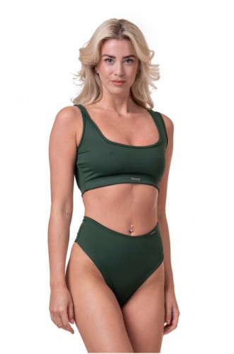 ТОП MIAMI SPORTY BIKINI - BRALETTE DARK GREEN 554