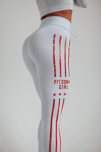 Легінси WHITE LEGGINGS FITZONA GIRL 