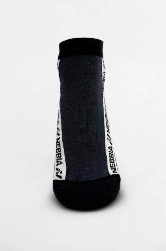 Носки NEBBIA "STEP FORWARD" Ankle Socks Black 110