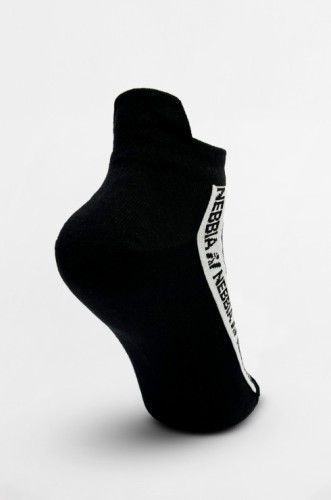 Носки NEBBIA "STEP FORWARD" Ankle Socks Black 110