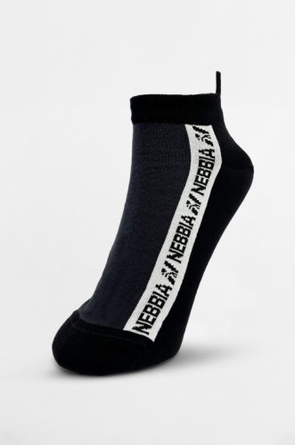 Носки NEBBIA "STEP FORWARD" Ankle Socks Black 110