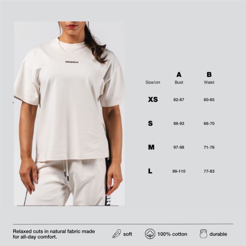 Футболка Nebbia Oversized Tee RESET Black 491