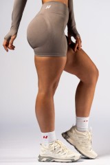 Шорты Nebbia High-Waist Push-Up Shorts POWER Light Brown ASH 893