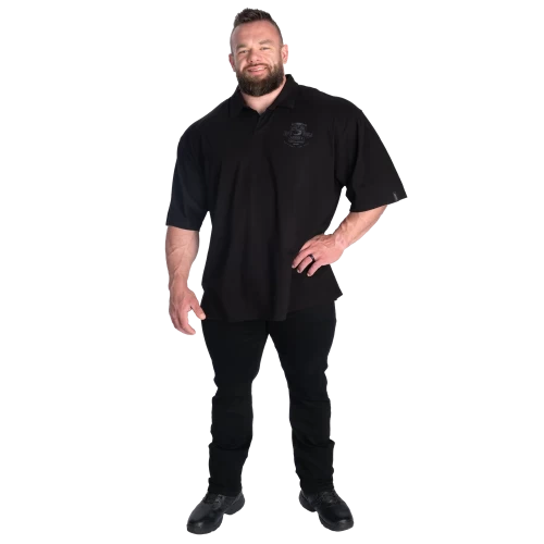 Футболка-поло GASP NC Polo Iron Tee 221105 Black