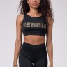 Топ жіночий спортивний з сіткою на спині NEBBIA Gold Mesh 830
