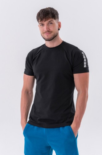 Футболка Nebbia Sporty Fit T-shirt “Essentials” Black 326