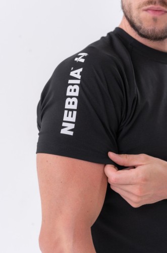 Футболка Nebbia Sporty Fit T-shirt “Essentials” Black 326