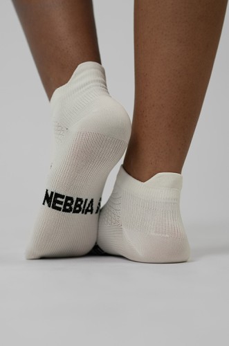 Шкарпетки NEBBIA "HI-TECH" Ankle Socks YES YOU CAN White 122