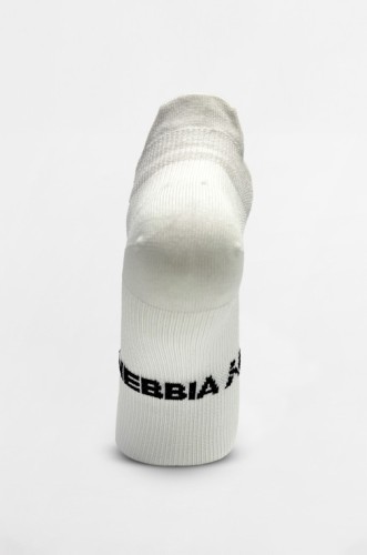 Шкарпетки NEBBIA "HI-TECH" Ankle Socks YES YOU CAN White 122