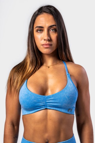 Топ Nebbia Medium-Support Sports Bra TOTALLY SEAMLESS Blue 305