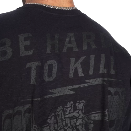 Футболка GASP HTK Slub Iron Tee 221117 Washed Black