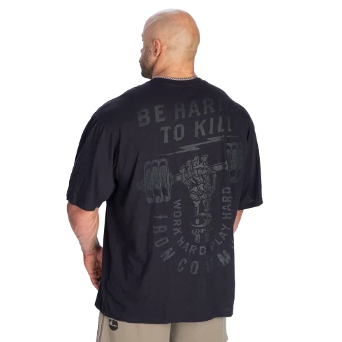 Футболка GASP HTK Slub Iron Tee 221117 Washed Black