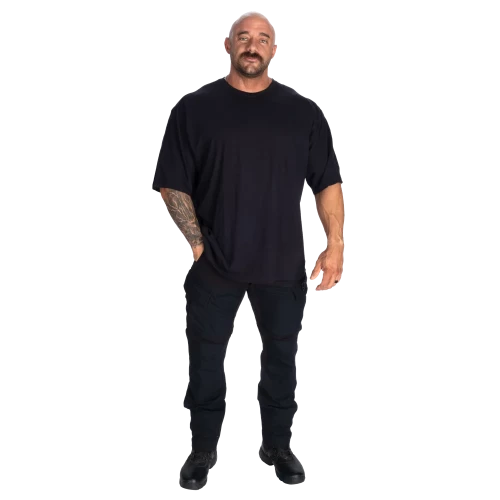 Футболка GASP HTK Slub Iron Tee 221117 Washed Black