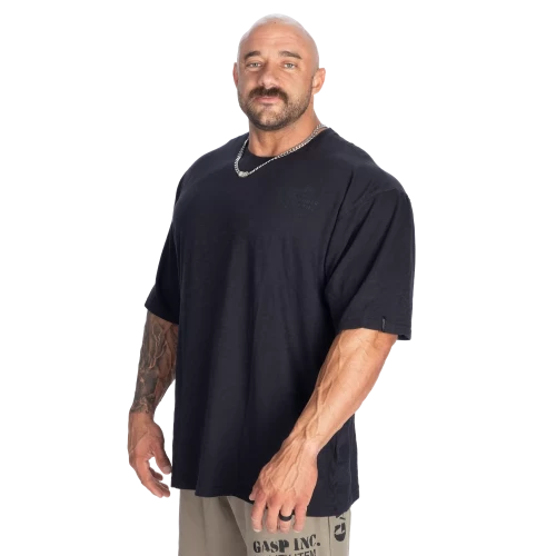 Футболка GASP HTK Slub Iron Tee 221117 Washed Black