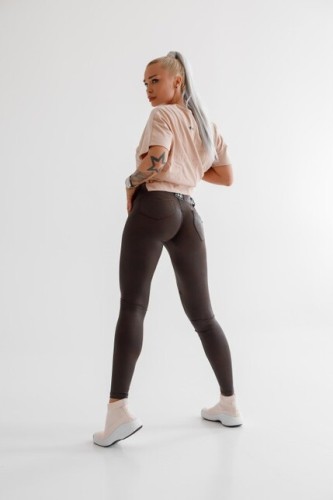 Штани NEBBIA LEATHER LOOK BUBBLE BUTT PANTS 538