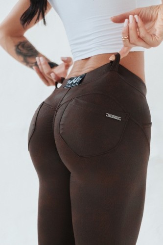 Штани NEBBIA LEATHER LOOK BUBBLE BUTT PANTS 538