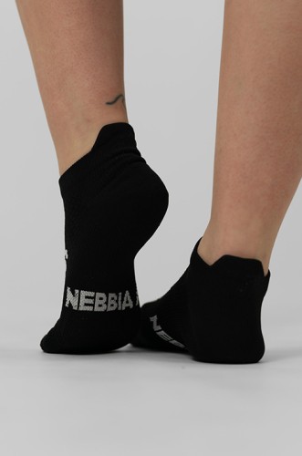 Шкарпетки NEBBIA "HI-TECH" Ankle Socks YES YOU CAN Black 122
