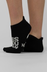 Носки NEBBIA "HI-TECH" Ankle Socks YES YOU CAN Black 122