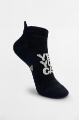 Носки NEBBIA "HI-TECH" Ankle Socks YES YOU CAN Black 122