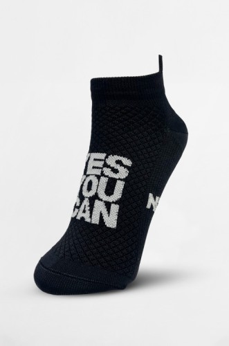 Шкарпетки NEBBIA "HI-TECH" Ankle Socks YES YOU CAN Black 122