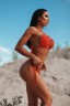 Купальні трусики NEBBIA SCRUNCH BUTT 673 Red