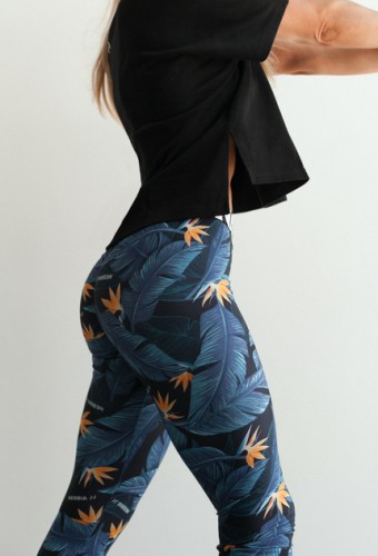 Леггинсы MID-WAIST OCEAN POWER LEGGINGS 566