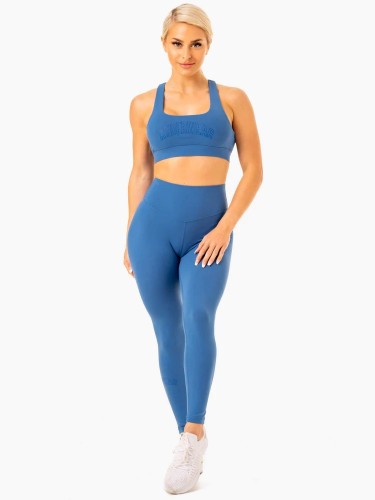 Топ Knockout Racer Back Sports Bra - Blue