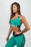 Топ Nebbia Medium-Support Criss Cross Sports Bra Iconic Green 230