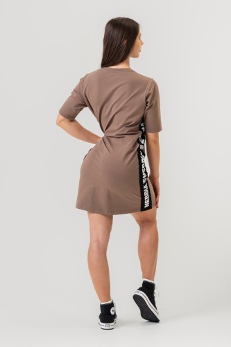Плаття Oversized T-Shirt Dress NEBBIA CLUB Brown 594