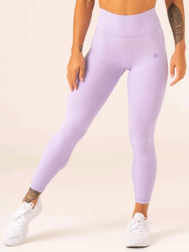 Леггинсы Ryderwear NKD High Waisted Scrunch Leggings - Lavender
