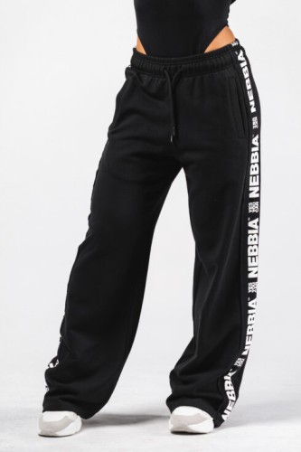 Штани Nebbia Straight Leg Sweatpants URBAN Black 490