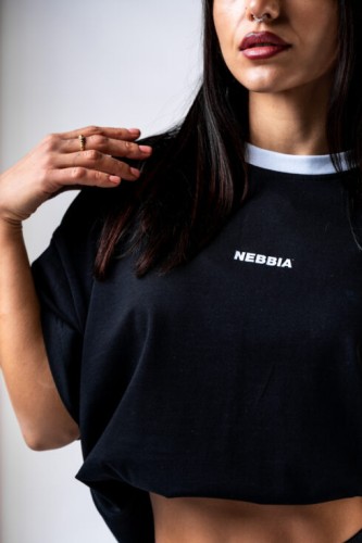 Футболка Nebbia Relaxed Tee POWER Black 894