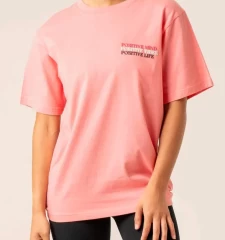 Футболка Ryderwear Positive Vibes T-Shirt - Pink