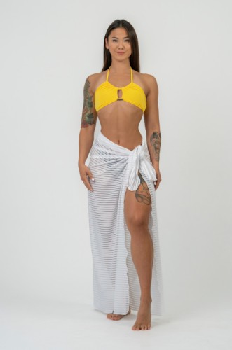 Парео Nebbia BRASILIA Beach Scarf White 769