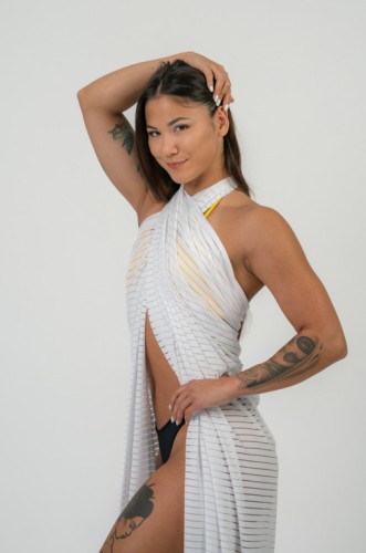 Парео Nebbia BRASILIA Beach Scarf White 769