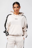 Худи Nebbia Classic Hoodie OFF-DUTY Dark Cream 489
