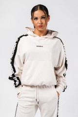 Худі Nebbia Classic Hoodie OFF-DUTY Dark Cream 489