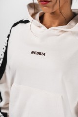 Худи Nebbia Classic Hoodie OFF-DUTY Dark Cream 489