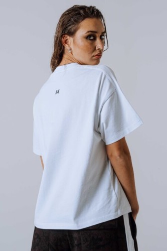 Футболка Nebbia Relaxed Tee POWER White 894