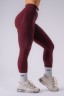 Леггинсы Nebbia High-Waist Push-Up Leggings FLOW SEAMLESS Bordo 496