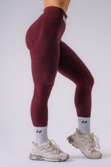 Леггинсы Nebbia High-Waist Push-Up Leggings FLOW SEAMLESS Bordo 496
