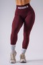 Леггинсы Nebbia High-Waist Push-Up Leggings FLOW SEAMLESS Bordo 496