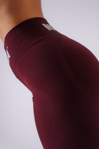 Леггинсы Nebbia High-Waist Push-Up Leggings FLOW SEAMLESS Bordo 496