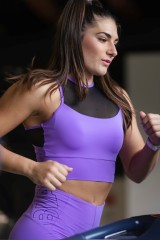 Топ FIT Activewear Padded Sports Bra 437 Lila