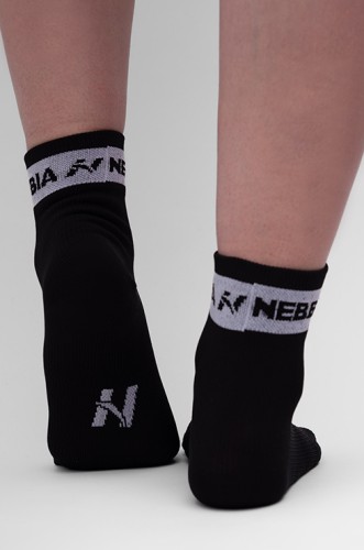 Шкарпетки NEBBIA “HI-TECH” Crew Socks Black 129
