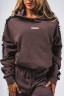 Худи Nebbia Classic Hoodie OFF-DUTY Dark Brown 489