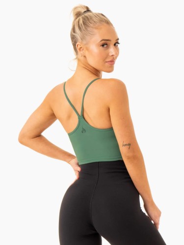 Топ Embody Compression Tank Bra - Dark Green