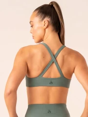 Топ Ryderwear Momentum Twist Sports Bra - Forest Green
