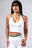 Топ Nebbia Halter Top CLUB D’OR White 640